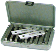 #599-921-4 - 9 Piece Set - 3/4 to 1-3/4'' - Parallel Set - Industrial Tool & Supply