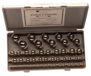 #52-438-766 - 52 Pieces - Precision Gage Ball Set - Industrial Tool & Supply