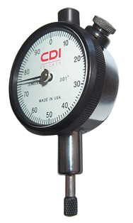 .125 Total Range - 0-25-0 Dial Reading - AGD 2 Dial Indicator - Industrial Tool & Supply