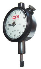.125 Total Range - 0-25-0 Dial Reading - AGD 1 Dial Indicator - Industrial Tool & Supply
