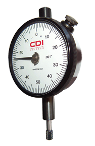 .025 Total Range - 0-5-0 Dial Reading - AGD 2 Dial Indicator - Industrial Tool & Supply