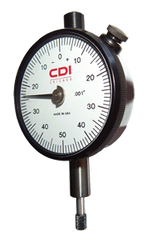 .250 Total Range - 0-100 Dial Reading - AGD 2 Dial Indicator - Industrial Tool & Supply
