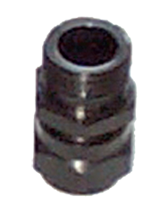 9/16-18 External Thread -- 3/8 Hole - Mounting Collet - Industrial Tool & Supply