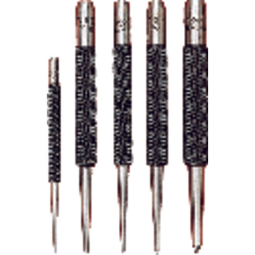 Starrett Center Punch - Model No 117B; 3/32″ Tip Diameter; 19/64″ Body Diameter - Industrial Tool & Supply