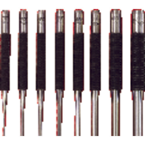 Starrett Drive Pin Punch - 3/32″ Tip Diameter × 4″ Overall Length - Industrial Tool & Supply