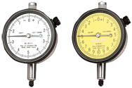 #25-441/5J W/SLC - 1" Total Range - 0-100 Dial Reading - AGD 2 Dial Indicator - Industrial Tool & Supply