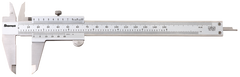 #125MEA-8/200 - 0 - 8 / 0 - 200mm Measuring Range (.002 /0.02mm Grad.) - Vernier Caliper - Industrial Tool & Supply