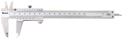 #125MEA-6/150 - 0 - 6 / 0 - 150mm Measuring Range (.002 / 0.02mm Grad.) - Vernier Caliper - Industrial Tool & Supply