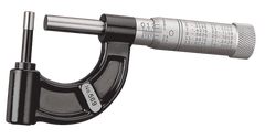 #569AXP - 0 - 1'' Measuring Range - .001" Graduation - Friction Thimble - Carbide Face - Tubing Micrometer - Industrial Tool & Supply