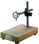 #675GJ - Kit Contains: .0005" Graduation; 0-25-0 Reading - Pink Granite Stand & Dial Indicator - Industrial Tool & Supply