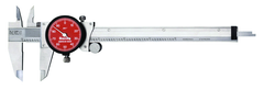 #R120A-6 - 0 - 6'' Measuring Range (.001 Grad.) - Dial Caliper - Industrial Tool & Supply