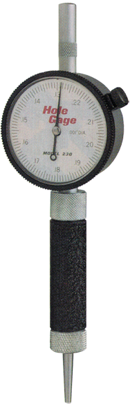 .130 - .230'' Capacity - Hole Gage - Industrial Tool & Supply