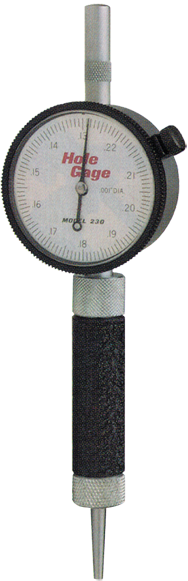 .010 - .040'' Capacity - Hole Gage - Industrial Tool & Supply