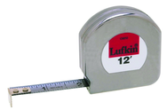 #C9212 - 1/2" x 12' - Chrome Clad Mezurall Measuring Tape - Industrial Tool & Supply