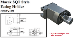 Mazak SQT Style Facing Holder (Form SQT-B1) - Part #: SQT21.1525 - Industrial Tool & Supply