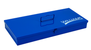 30-1/4 x 11-1/2 x 4-3/4" Blue Toolbox - Industrial Tool & Supply