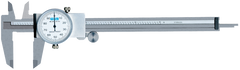 0 - 8'' Measuring Range (.001" Grad.) - Shockproof Steel Dial Caliper - #52-008-708 - Industrial Tool & Supply