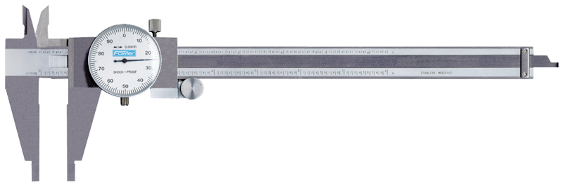 0 - 12'' Measuring Range (.001" Grad.) - Dial Caliper - #52-025-112 - Industrial Tool & Supply