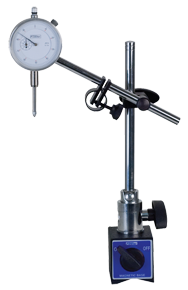 Set Contains: 1" Dial Indicator w/ Articulating Arm Mag Base - Articulating Mag Base with Swivel & Indicator Combo - Industrial Tool & Supply