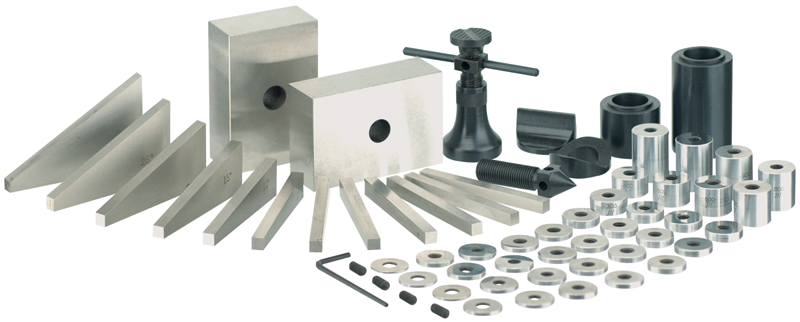 Kit Contains: 1-2-3 Blocks; Angle Block Set; Spacer Blocks - Machinist Set Up Kit - Industrial Tool & Supply