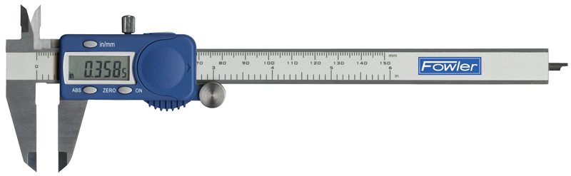 0 - 6" / 0 - 150mm Measuring Range (.0005" / .01mm Res.) - Xtra-Value Electronic Caliper - Industrial Tool & Supply