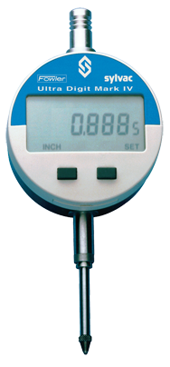 #54-520-250 - 0 - 1 / 0 - 25mm Measuring Range - .0005/.01mm Resolution - INDI-XBlue Electronic Indicator - Industrial Tool & Supply