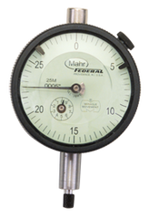 .075 Total Range - 0-30 Dial Reading - AGD 2 Dial Indicator - Industrial Tool & Supply