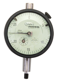 .025 Total Range - 0-10 Dial Reading - AGD 2 Dial Indicator - Industrial Tool & Supply