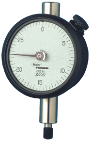 .125 Total Range - 0-25-0 Dial Reading - AGD 1 Dial Indicator - Industrial Tool & Supply