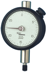 .075 Total Range - 0-15-0 Dial Reading - AGD 1 Dial Indicator - Industrial Tool & Supply