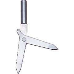 Satin Chrome Center Finder - Model 4200–100 - Maximmum Diameter 2 7/8″ - Industrial Tool & Supply