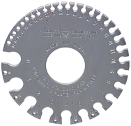 #5056 - American Standard: 0 to 36 Gauge - Wire Gage - Industrial Tool & Supply