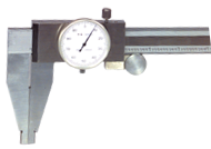 0 - 18'' Measuring Range (.001 Grad.) - Dial Caliper - Industrial Tool & Supply