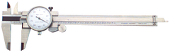 0 - 4'' Measuring Range (.001 Grad.) - Stainless Steel Dial Caliper - Industrial Tool & Supply