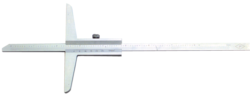 0 - 8 Measuring Range (.001 Grad.) - Vernier Depth Gage - Industrial Tool & Supply