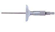 0 - 4'' Measuring Range - Ratchet Thimble - Depth Micrometer - Industrial Tool & Supply