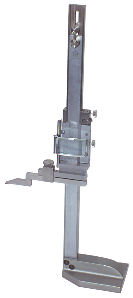 #HG18 - 18" - .001"/.02mm Graduation - Vernier Height Gage with Magnifier - Industrial Tool & Supply