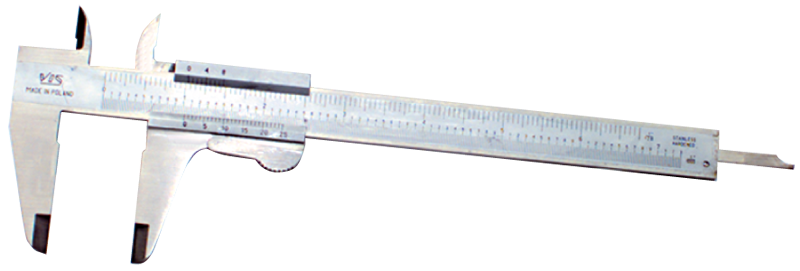 0 - 8'' Measuring Range (.001 / .02mm Grad.) - Vernier Caliper - Industrial Tool & Supply