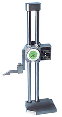 #TC24HG - 24" - .001" Graduation - Twin Beam Digital Count Dial Height Gage - Industrial Tool & Supply