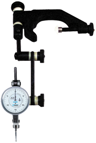 Kit Contains: .060" Range X-Test Indicator; 2 Dovetail Stems; Quill-Type Holder In Case - X-Test Horizontal Test Indicator & Quill-Type Holder Combo - Industrial Tool & Supply