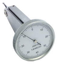 .008 Range - .0001 Graduation - Vertical Dial Test Indicator - Industrial Tool & Supply