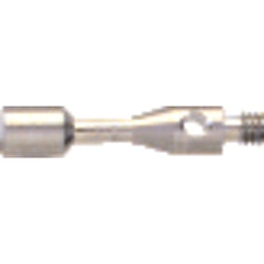 M4 × 0.7″ Male Thread-13 mm Length - CMM Cylinder Styli - Industrial Tool & Supply