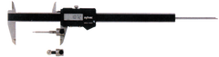 2" Overall Length - .062 Shaft Diameter - Jaw Clamp-On Attachment for Calipers - Industrial Tool & Supply