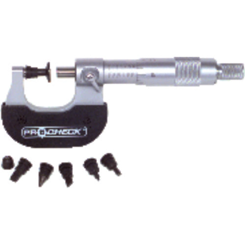 Anvil - Disc - 0.235″, 0.250″, & 0.270″ Anvil Diameter - Individual Micrometer Anvil Attachment - Industrial Tool & Supply