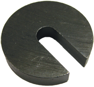 1-1/4 Bolt Size - Black Oxide Carbon Steel - C Washer - Industrial Tool & Supply