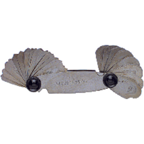 Model MGR1109-1/32″-1/4″-30 Pieces - Radius Gage Set - Industrial Tool & Supply