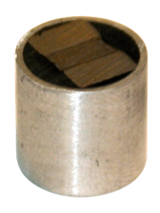 Rare Earth Two-Pole Magnet - 3/4'' Diameter Round; 36 lbs Holding Capacity - Industrial Tool & Supply