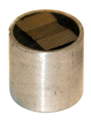 Rare Earth Two-Pole Magnet - 2'' Diameter Round; 345 lbs Holding Capacity - Industrial Tool & Supply