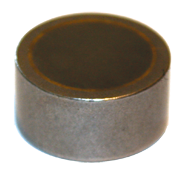 Rare Earth Pot Magnet - 1-1/4'' Diameter Round; 40 lbs Holding Capacity - Industrial Tool & Supply