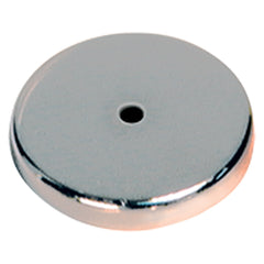 Low Profile Cup Magnet - 1 7/32″ Diameter Round; 35 lbs Holding Capacity - Industrial Tool & Supply
